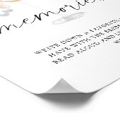 Perlen & Prosecco - Erinnerungen mit der Braut Poster (Ecke)