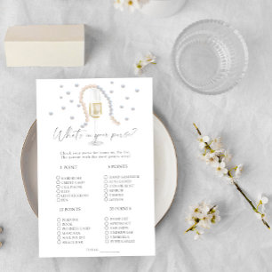 Perlen & Prosecco Was ist in Ihrem Geldbörsenspiel