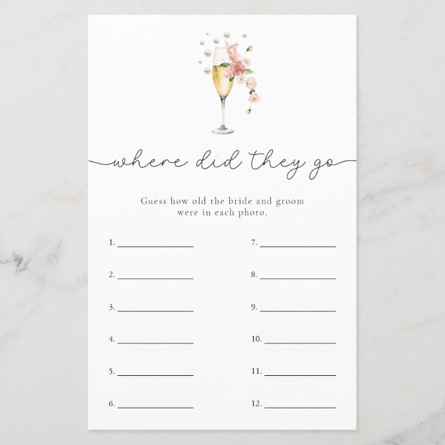 Perlen & Prosecco wo sie Duschgel gemacht haben (Vorderseite)