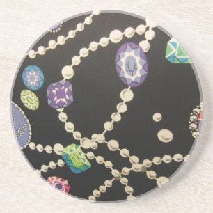 Perlen Sandstein Untersetzer