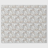 Perlen & Satin Geschenkpapier (Flach)