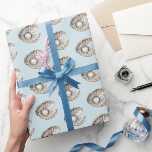 Perlen Schale Geburtstag Geschenkpapier (Schenken)