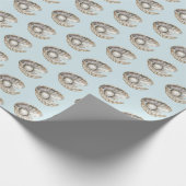 Perlen Schale Geburtstag Geschenkpapier (Ecke)