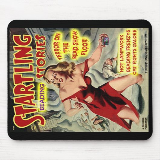 PERLEN-SHOW-HORROR! MOUSEPAD (Vorne)