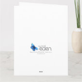 Perlen Sie 30. Jahrestagsbruder-Schwägerinkarte Karte (Rückseite)