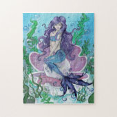 "Perlen Sie" Meerjungfrauphantasie-Kunst Puzzle (Vertikal)