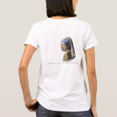 Perlen sind der beste Freund eines Mädchens T-Shirt (Rückseite)