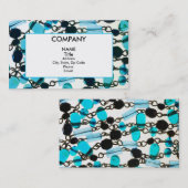 Perlen-Speicher-Visitenkarten Visitenkarte (Vorne/Hinten)