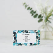 Perlen-Speicher-Visitenkarten Visitenkarte (Stehend Vorderseite)