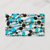 Perlen-Speicher-Visitenkarten Visitenkarte (Rückseite)