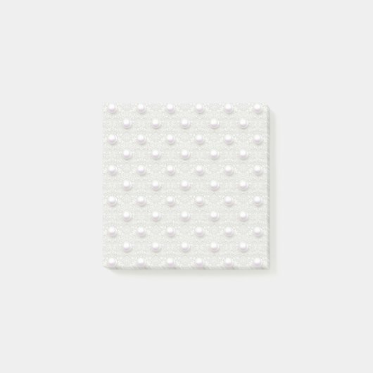 Perlen & Spitze Post-it Klebezettel (Vorderseite)
