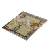 Perlen (Studie), c.1875 (Öl auf Leinwand) Fliese (Seite)