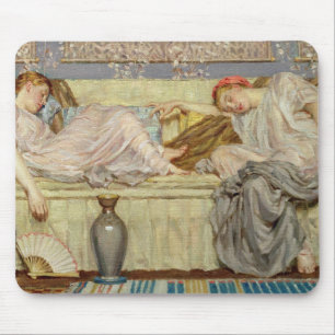 Perlen (Studie), c.1875 (Öl auf Leinwand) Mousepad