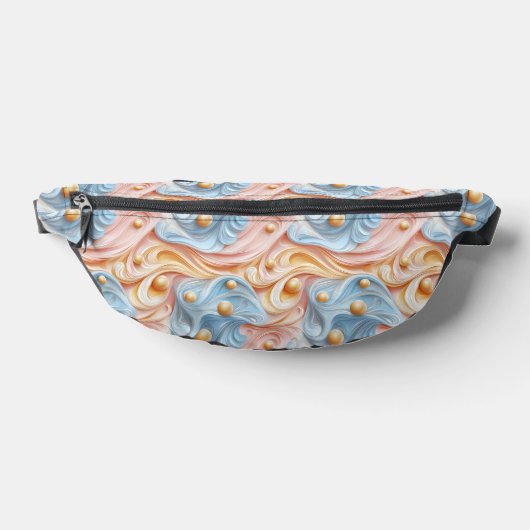 Perlen über die Welle der Ruhe Bauchtasche (Ablage )
