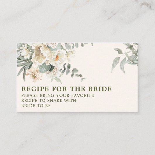 Perlen und Brautparty der Staatsanwaltschaft Begleitkarte (Vorderseite)