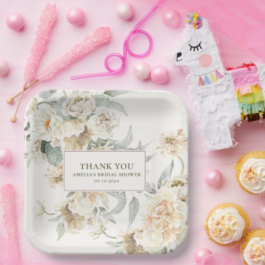 Perlen und Brautparty der Staatsanwaltschaft Pappteller (Party)