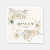 Perlen und Brautparty der Staatsanwaltschaft Serviette (Vorderseite)