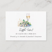 Perlen und Brautparty Raffle Begleitkarte (Vorderseite)