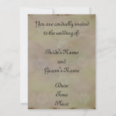 Perlen und Diamanten Einladung (Rückseite)