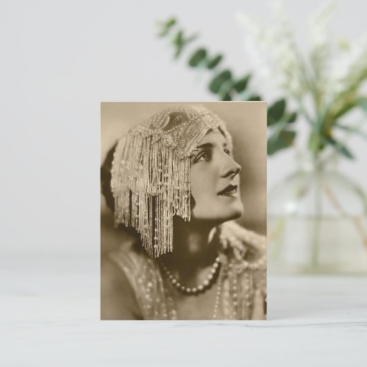 Perlen und Mode Postkarte (Stehend Vorderseite)