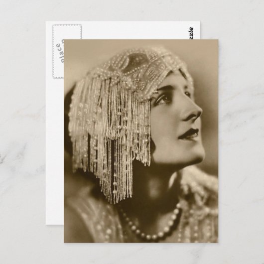 Perlen und Perlen Postkarte (Vorne/Hinten)