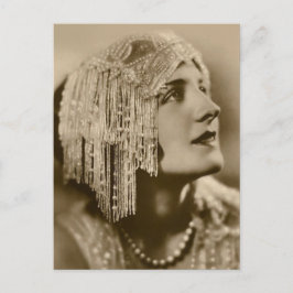 Perlen und Perlen Postkarte