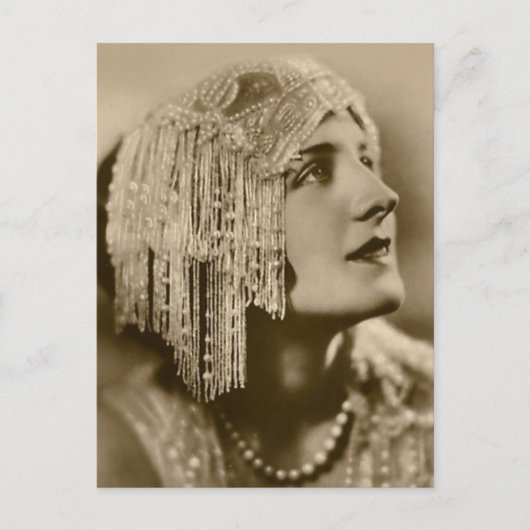 Perlen und Perlen Postkarte (Vorderseite)