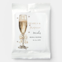 Perlen und Prosecco-Brautparty