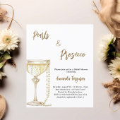Perlen und Prosecco-Brautparty