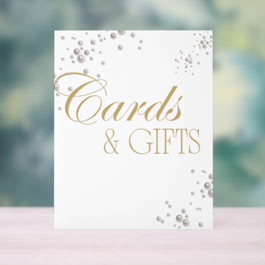 Perlen und Prosecco-Brautparty, Bridal Brunch Acrylschild (Neutral)