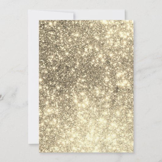 Perlen und Prosecco Brautparty Brunch Einladung (Rückseite)