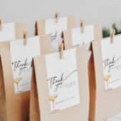 Perlen und Prosecco Brautparty Champagne Brunch Geschenkanhänger