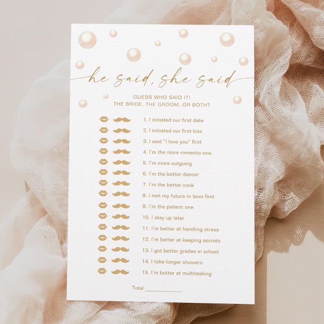 Perlen und Prosecco Brautparty, die das Spiel (Von Creator hochgeladen)