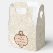 Perlen und Prosecco-Brautparty Geschenkschachtel (Geöffnet)