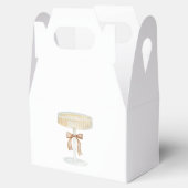 Perlen und Prosecco-Brautparty Liebe Geschenkschachtel (Geöffnet)