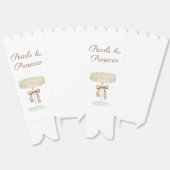 Perlen und Prosecco-Brautparty Liebe Geschenkschachtel (Ungeklappt)