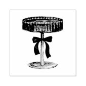 Perlen und Prosecco-Brautparty Liebe Gummistempel (Prägung)