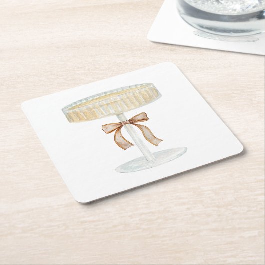 Perlen und Prosecco-Brautparty Liebe Rechteckiger Pappuntersetzer (angewinkelt)