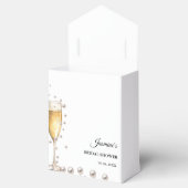 Perlen und Prosecco-Brautparty Party Geschenkschachtel (Geöffnet)