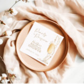 Perlen und Prosecco-Brautparty Serviette