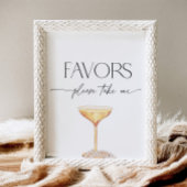 Perlen und Prosecco Bridal Favoriten Pedestal-Zeic Sockelschild