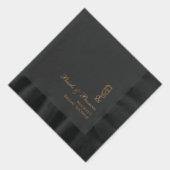 Perlen und Prosecco Bridal Foil Stamps Servietten Mit Folie (Rechts)