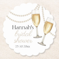 Perlen und Prosecco Elegantes Brautparty