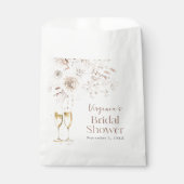 Perlen und Prosecco Geschenktütchen (Vorderseite)