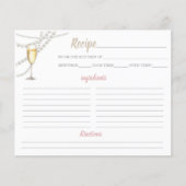 Perlen und Prosecco-Rebblatt (Vorderseite)