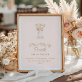 Perlen und Prosecco Wie viele Perlen spielen Poster