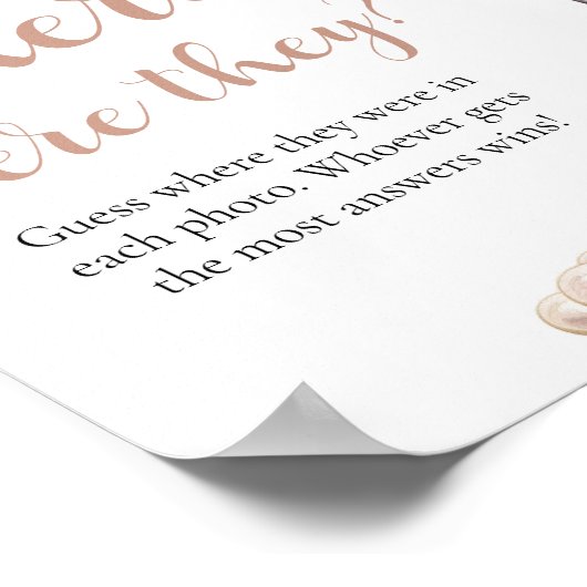 Perlen und Prosecco, wo sie Brautparty hatten Poster (Ecke)