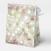 Perlen und rosa Daisy Geschenkschachtel (Rückseite)