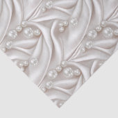 Perlen und Satin Seidenpapier (Detail)