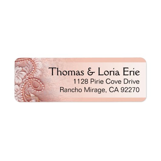 Perlen und Spitzen | Pollenrosa (Vorne)